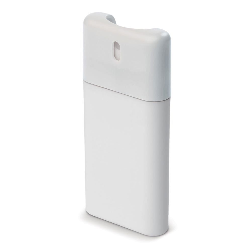 Reinigende handspray 20ml - voor bedrijven en relatiegeschenken - Wit / Wit