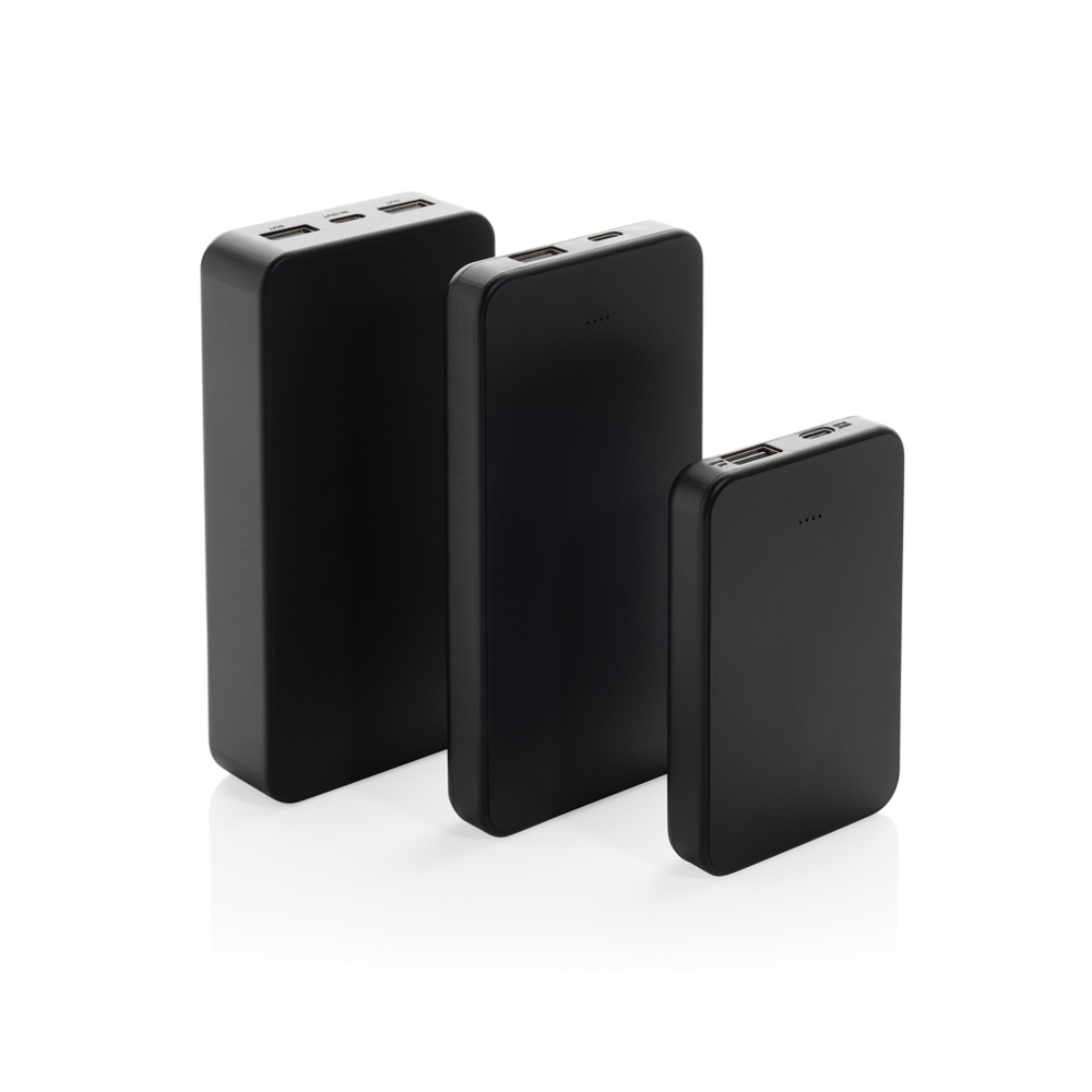 Boostcore RCS recycled plastic powerbank 20.000mAh met USB C - bedrukt of onbedrukt verkrijgbaar
