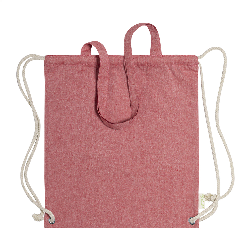 Holbery - trekkoord tas - kopen of bedrukken - rood