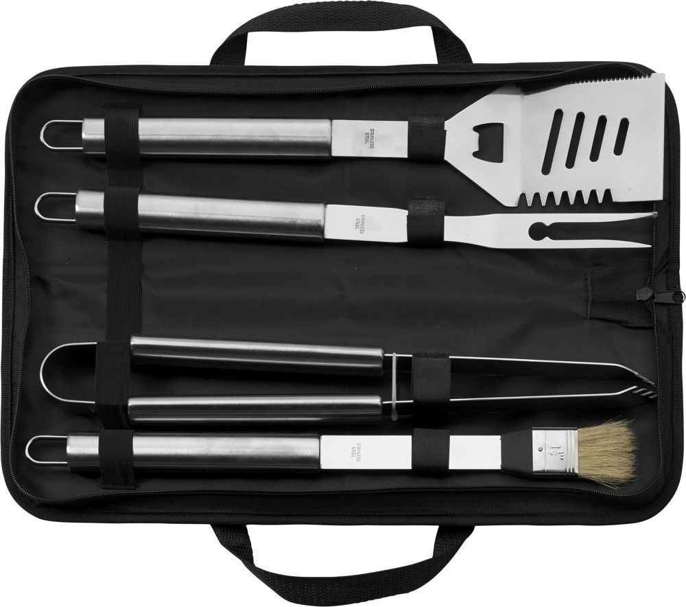 RVS barbecue set Silas - kopen of bedrukken