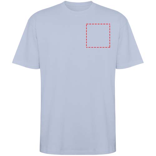 Bull 210 g/m² oversized unisex T-shirt met korte mouwen
