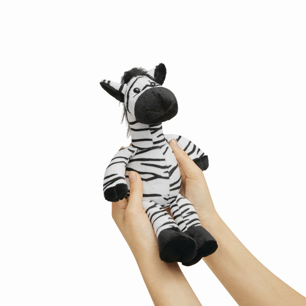 LORENZO - Pluche zebra - met logo of onbedrukt bestellen