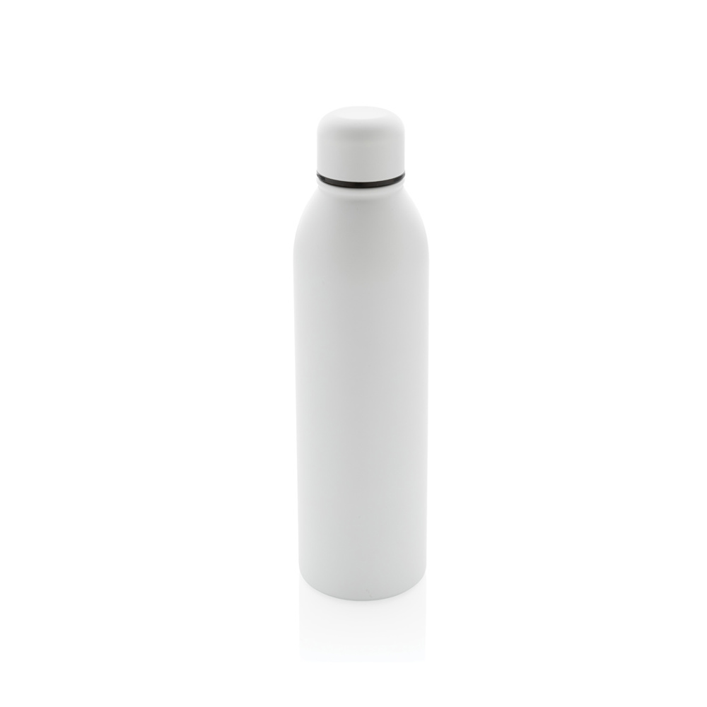 RCS gerecycled roestvrijstalen vacuümfles 500ML - kopen of bedrukken - wit (± PMS White)