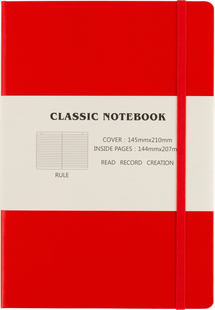 Kartonnen notitieboek Chanelle - met logo of onbedrukt bestellen