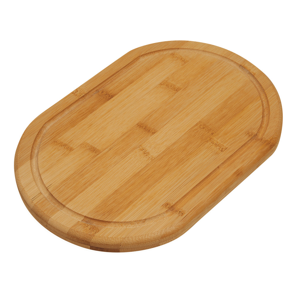 BAMBOO-ROUND - Robuuste snijplank - voor bedrijven en relatiegeschenken