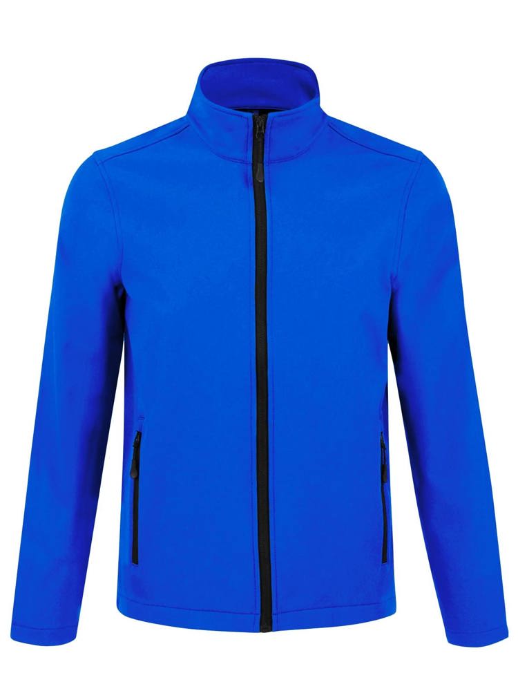 BS Visitor softshell jas, 280 gr/m² - bedrukt of onbedrukt verkrijgbaar - Kobaltblauw (PMS 2145C)