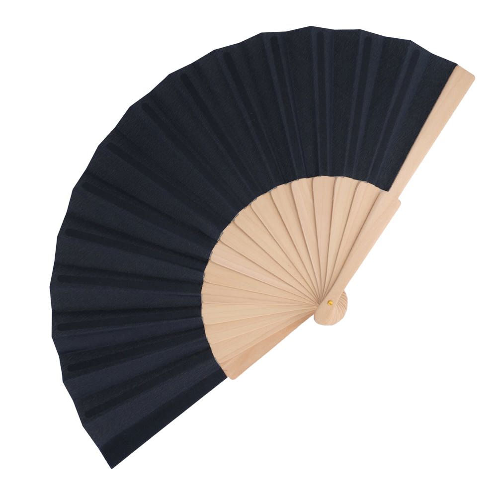 Waaier hout & R-PET - kopen of bedrukken - donkerblauw