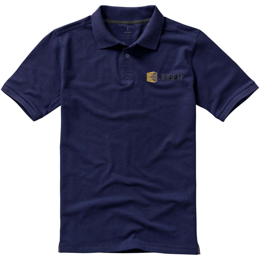 Calgary 200 g/m² herenpolo met korte mouwen