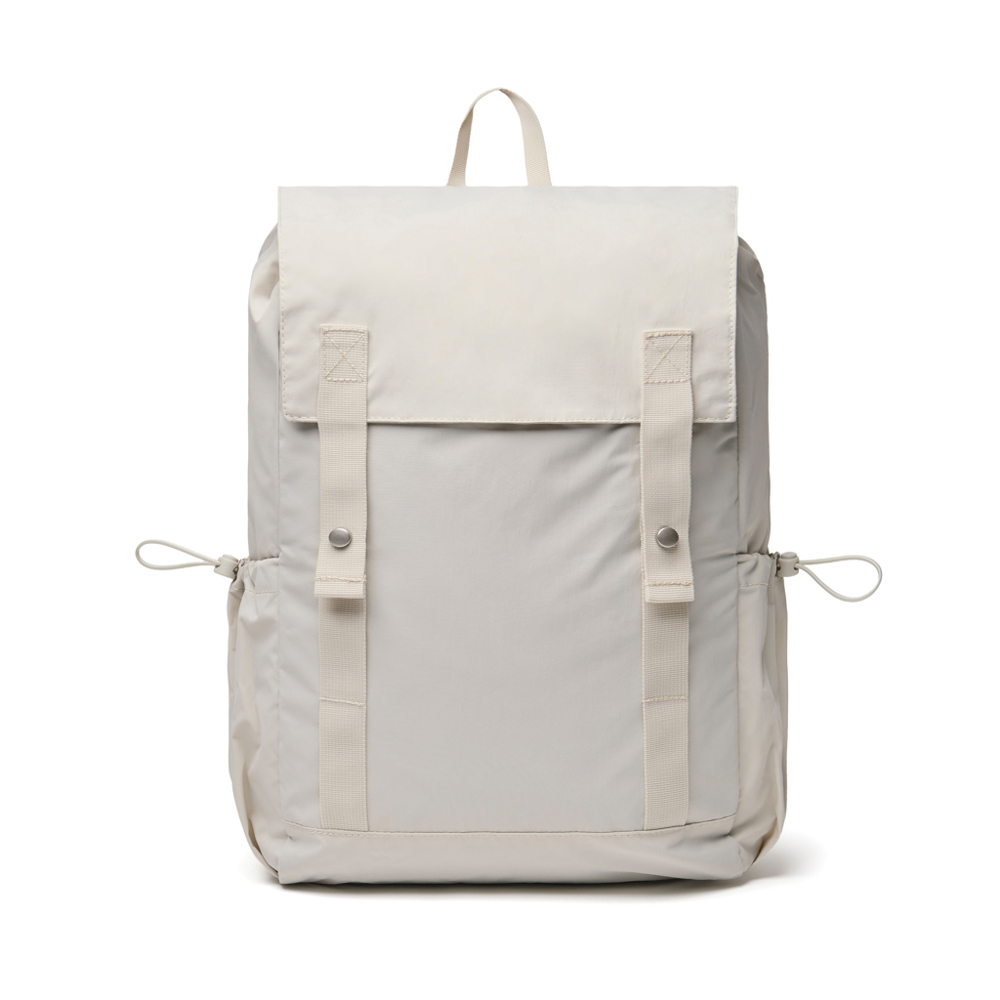 KENTO URBAN RCS recycled nylon Everyday Backpack - beige (± PMS 2330C)