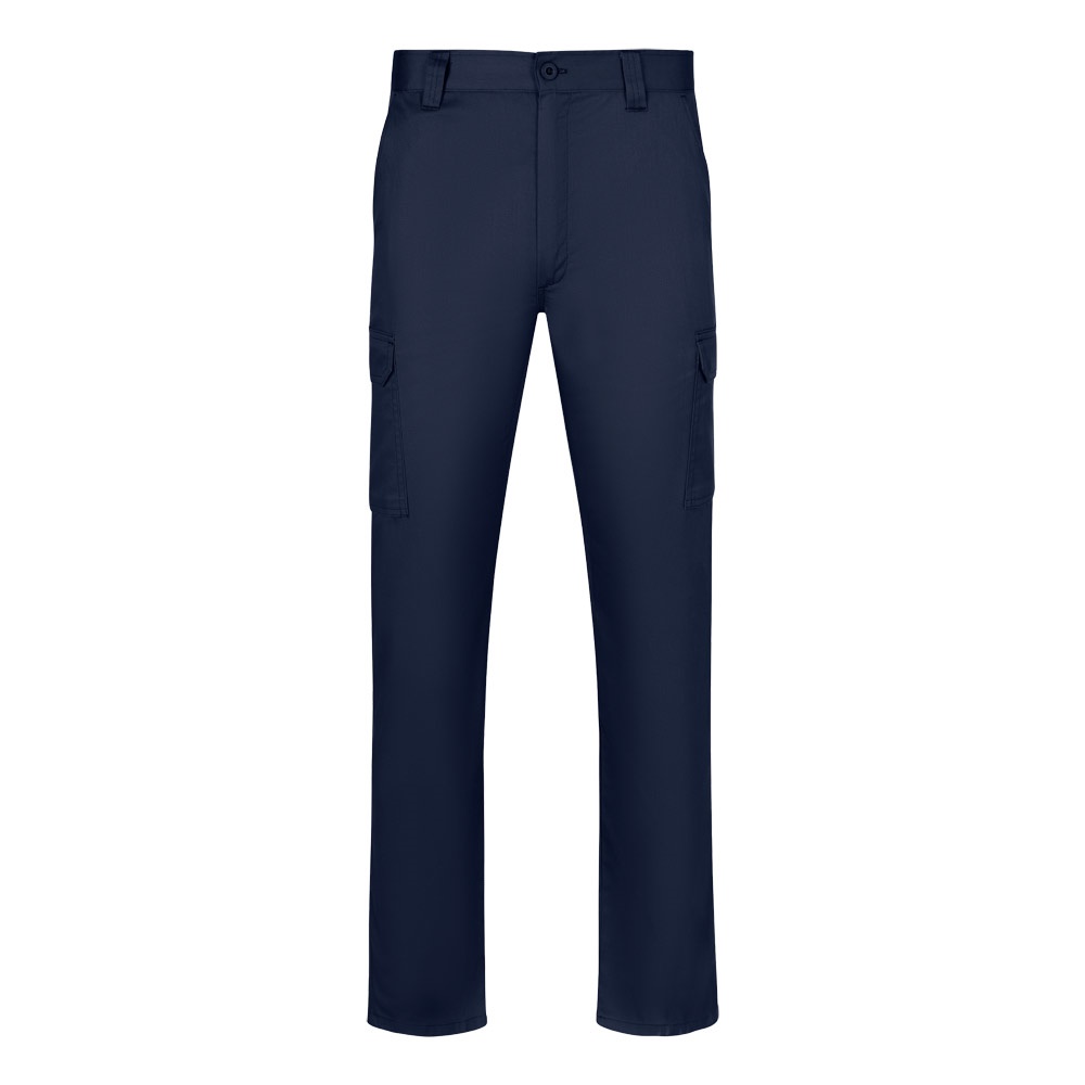 VL HERMES. Multi-pocket twill broek (190 g/m²) - Marineblauw