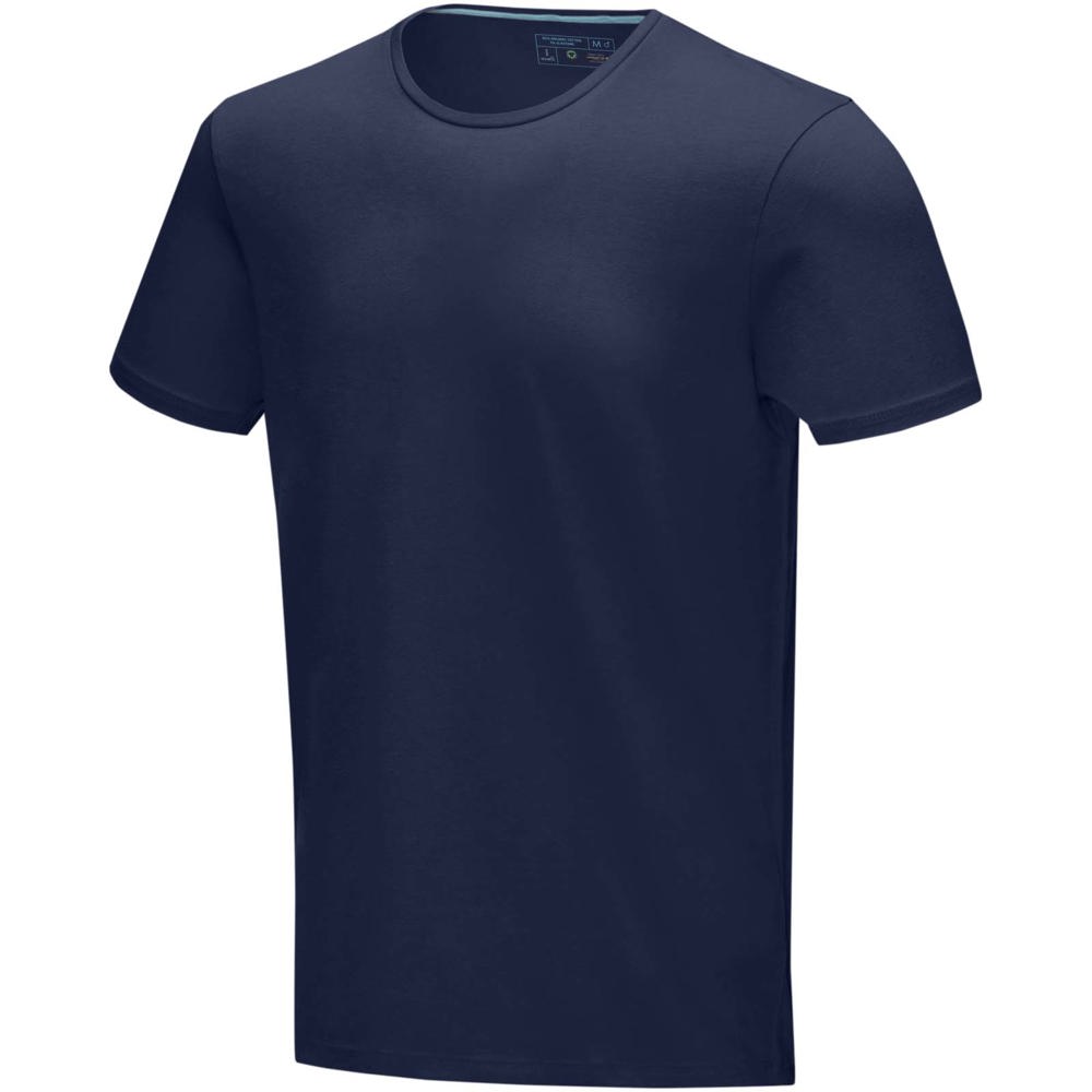 Balfour biologisch heren t-shirt met korte mouwen - bedrukt of onbedrukt verkrijgbaar - Marineblauw