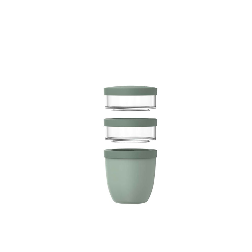 Mepal Ellipse 3 delige 500 ml + 2 x 200 ml geïsoleerde lunchpot