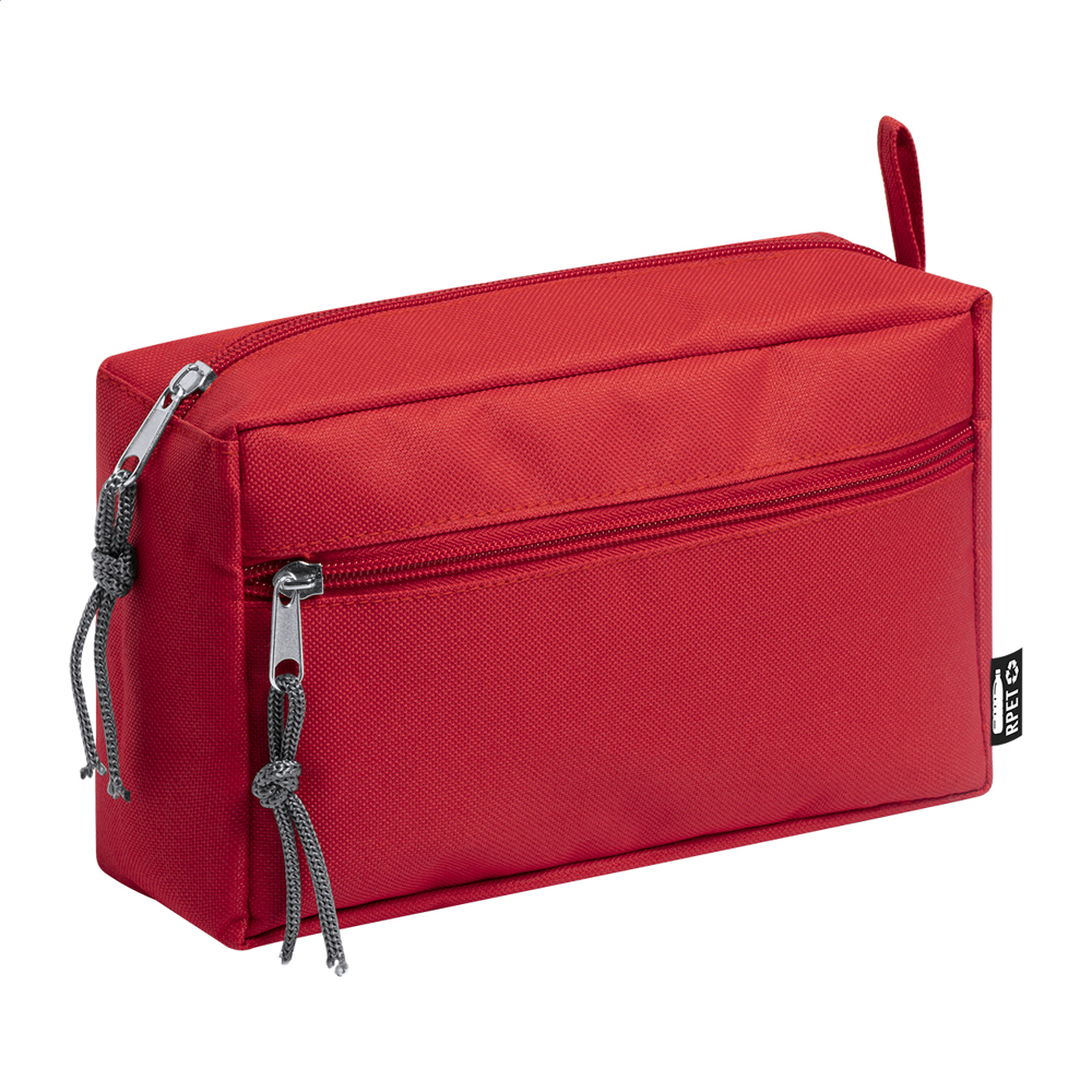 Cosmax - RPET-make-up tas - kopen of bedrukken - Rood