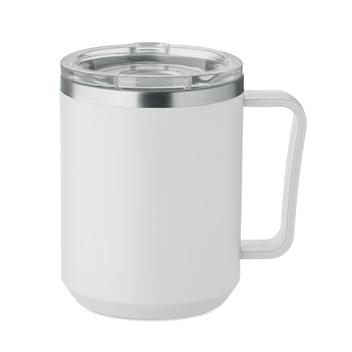 COCOA - Dubbelwandige mok 400ml - met logo of onbedrukt bestellen - Wit