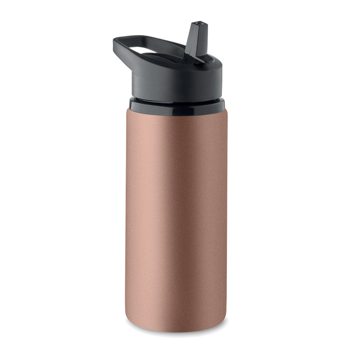 SPOT - Enkelwandige fles 500ml - voor bedrijven en relatiegeschenken - Koperkleurig