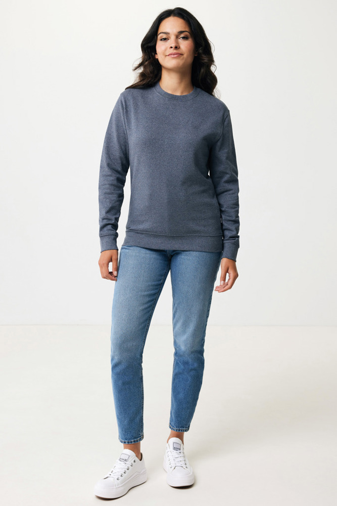 IQONIQ Denali gerecycled katoen sweater ongeverfd