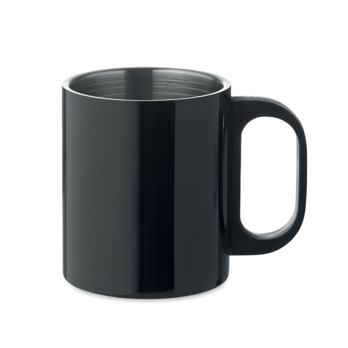 TANISS - Dubbelwandige mok 300 ml - kopen of bedrukken - Zwart