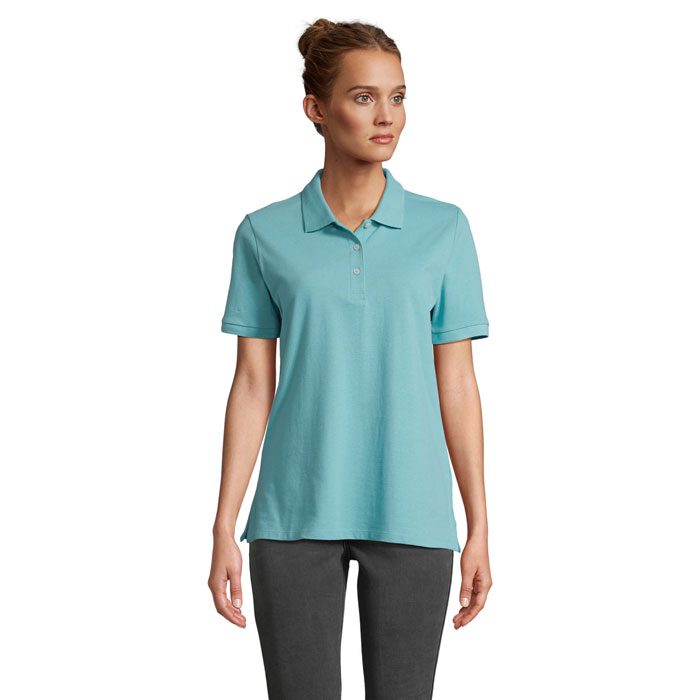 PACIFIC WOMEN - PACIFIC DAMES POLO - kopen of bedrukken - Pool Blue