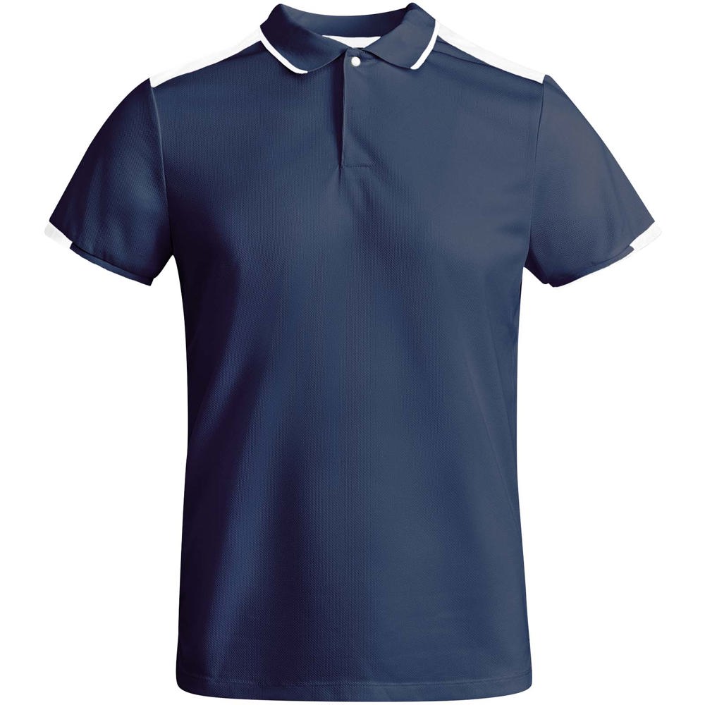 Tamil sportpolo met korte mouwen voor heren - kopen of bedrukken - Marineblauw, Wit