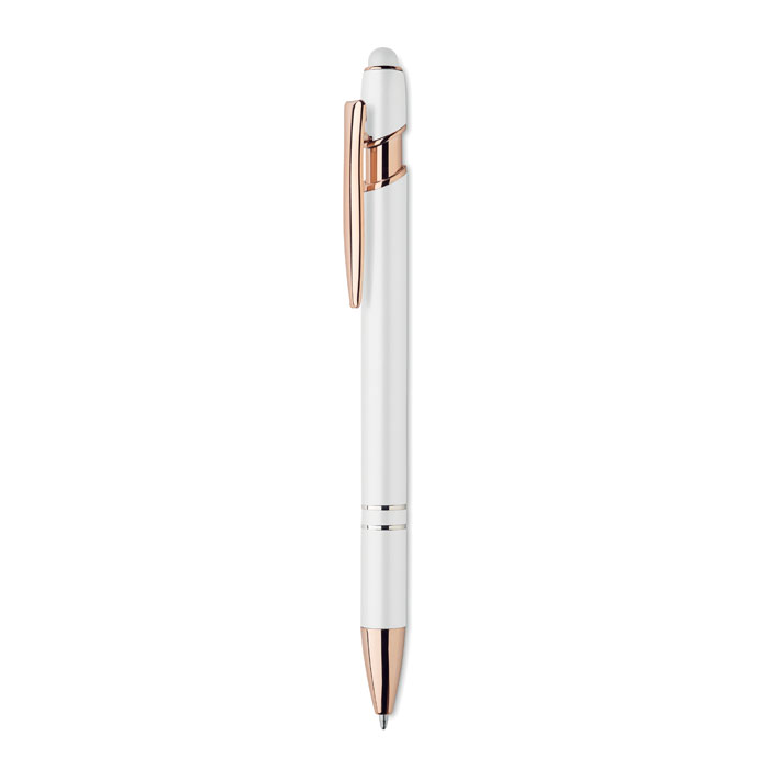SCRIBBLE - Gerecyclede aluminium pen - kopen of bedrukken - Wit
