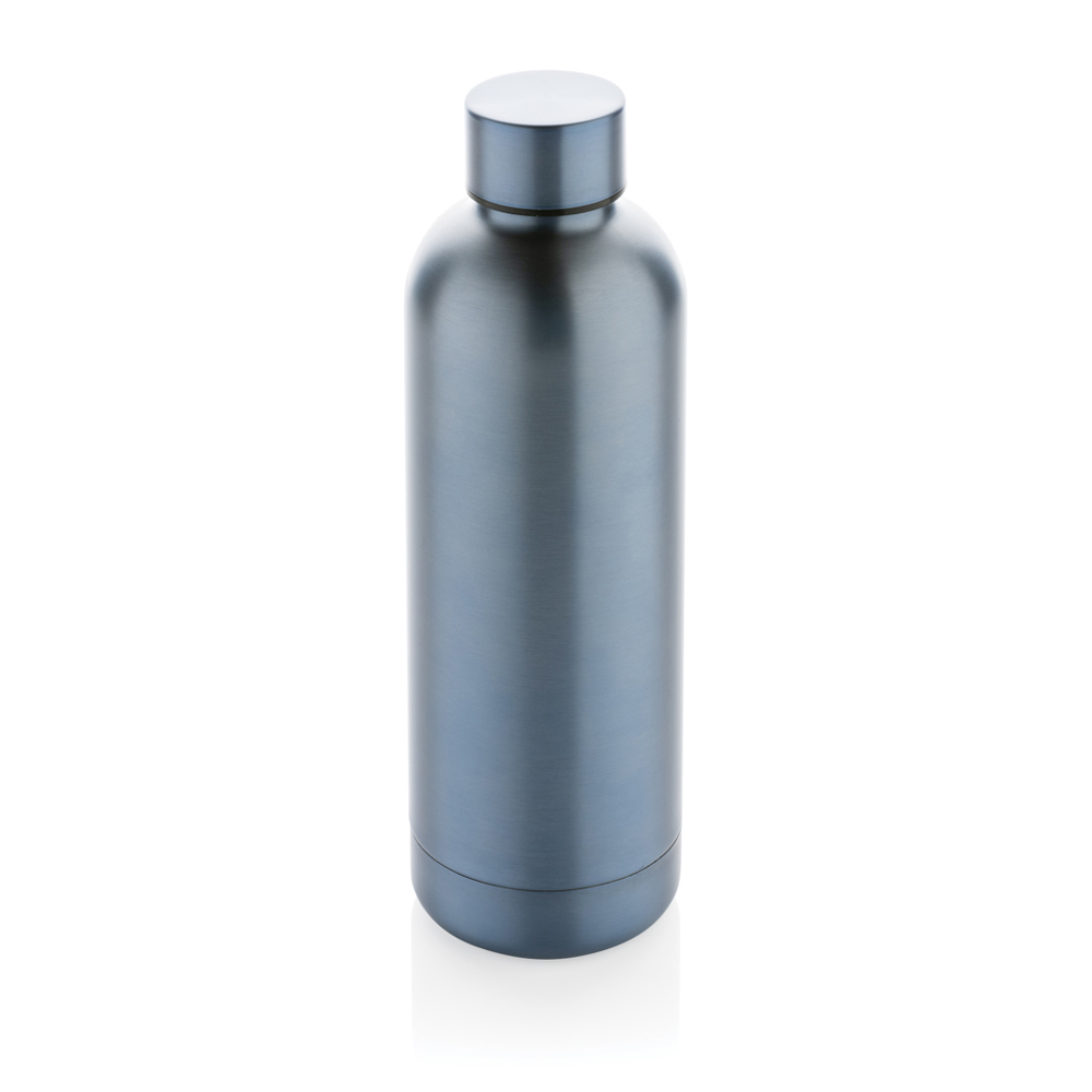 RCS gerecycled roestvrijstalen Impact vacuümfles - kopen of bedrukken - lichtblauw (± PMS 651 C)