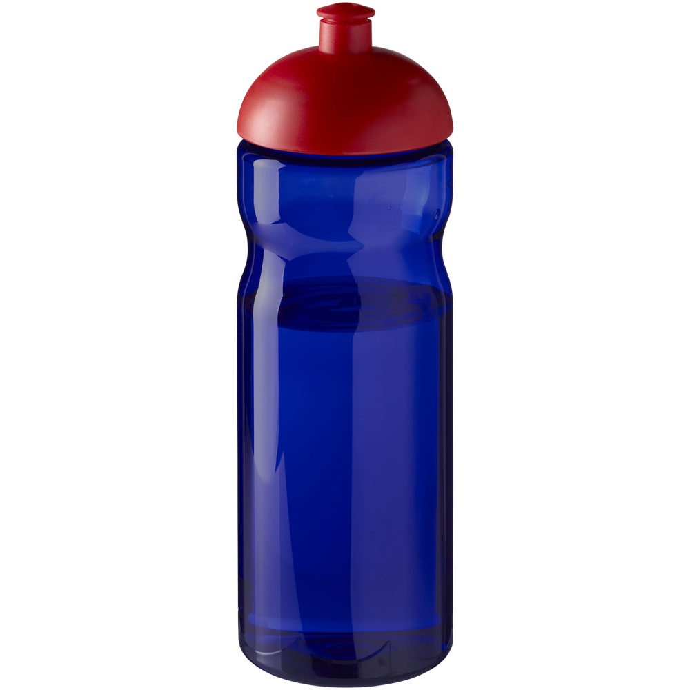 H2O Active® Eco Base 650 ml sportfles met koepeldeksel - met logo of onbedrukt bestellen - Koningsblauw, Rood