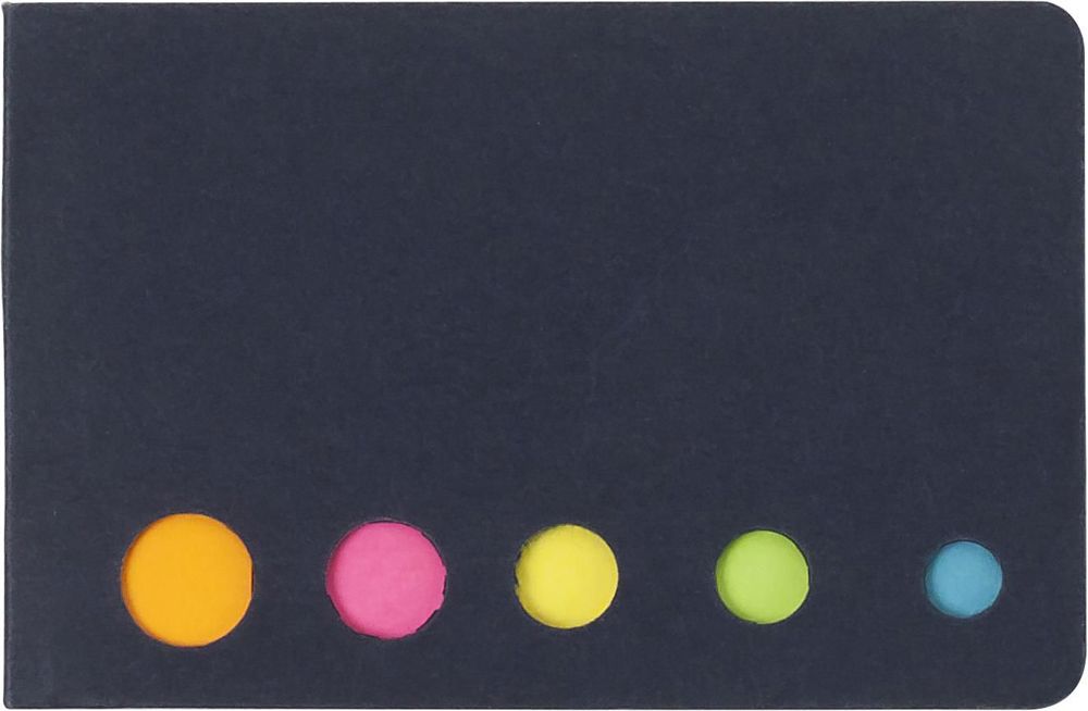 Kartonnen memoblaadjes houder Dwayne - met logo of onbedrukt bestellen