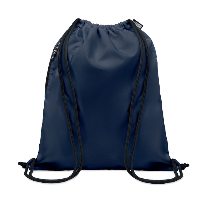 NIGHT - Grote rugzak met koord RPET - kopen of bedrukken - blauw