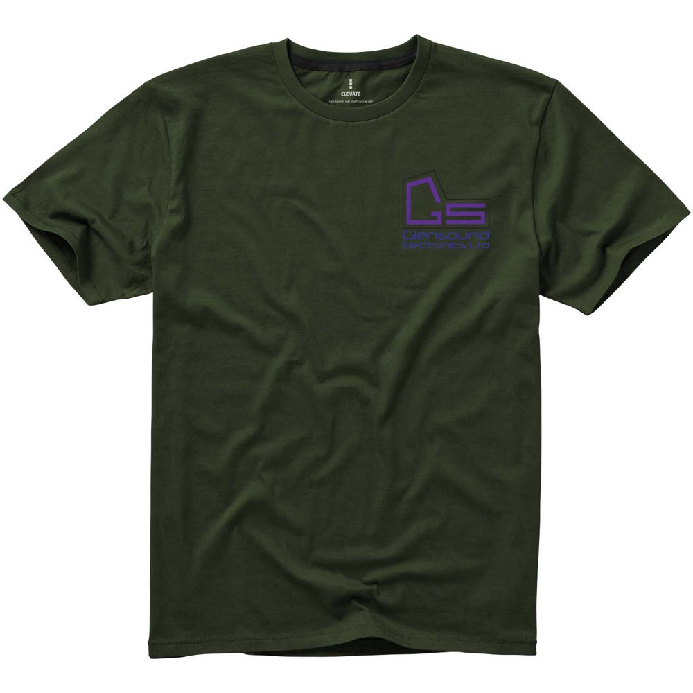 Nanaimo 160 g/m² heren t-shirt met korte mouwen