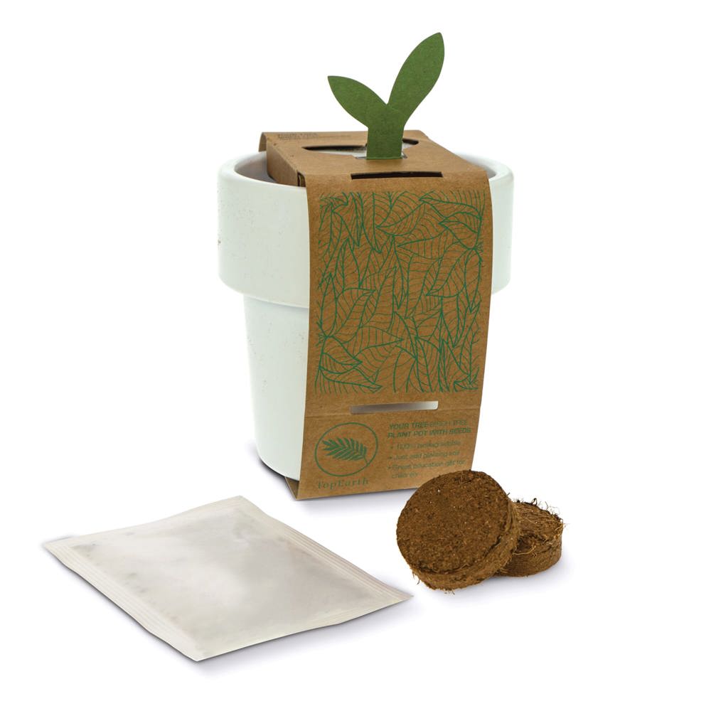 Hot-but-cool beker met kerstomaten zaadjes