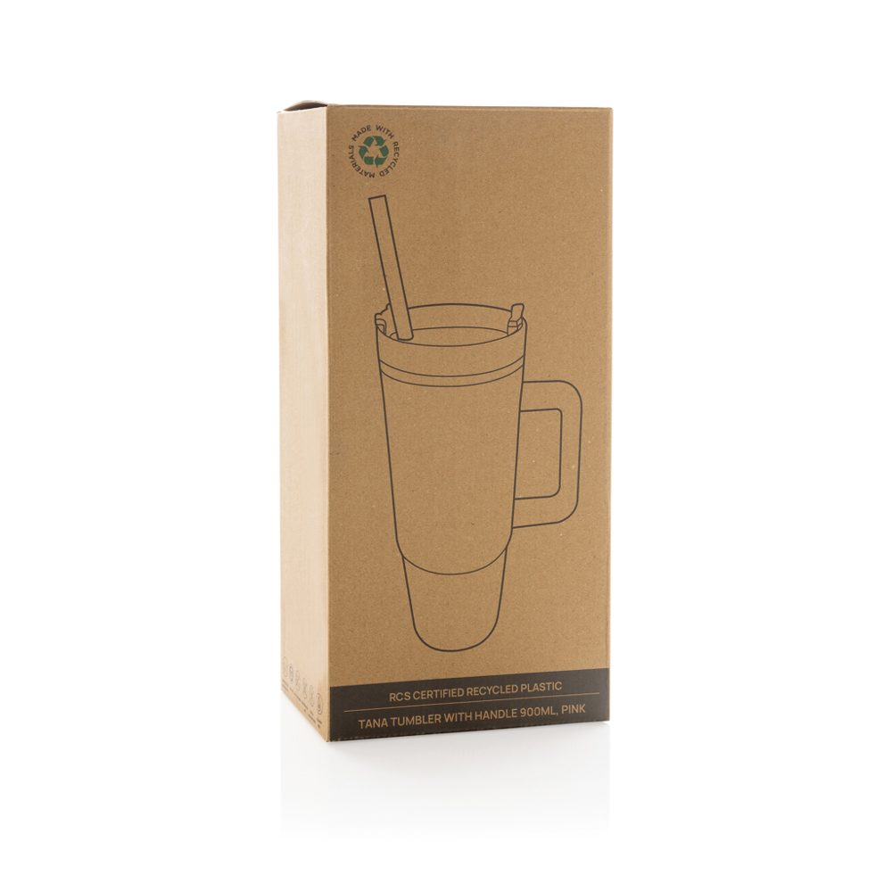Tana RCS plastic tumbler met handvat 750 ml