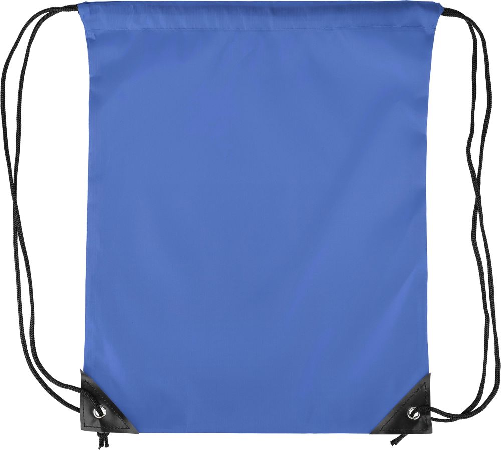 Polyester (210D) rugtas Stef - voor bedrijven en relatiegeschenken - kobaltblauw