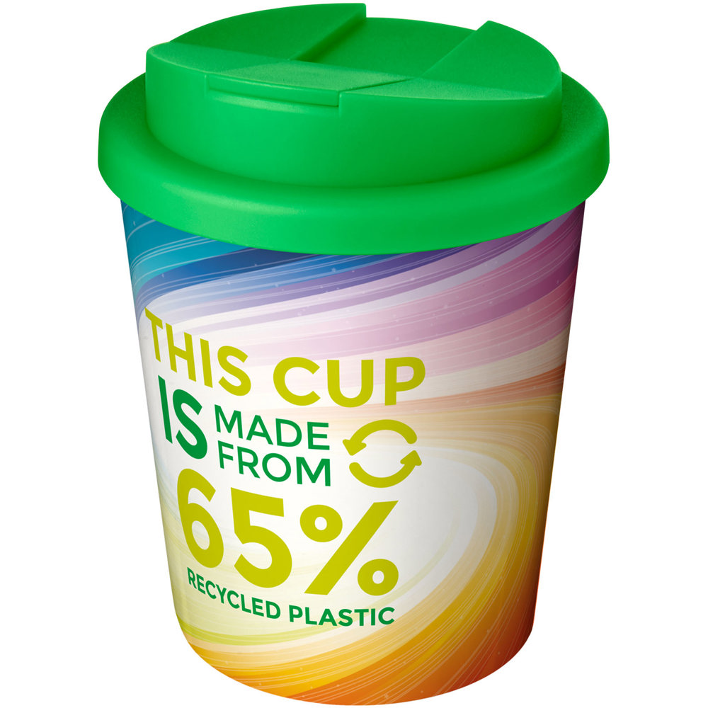 Brite-Americano® Espresso Eco 250 ml morsvrije geïsoleerde beker - voor bedrijven en relatiegeschenken - groen