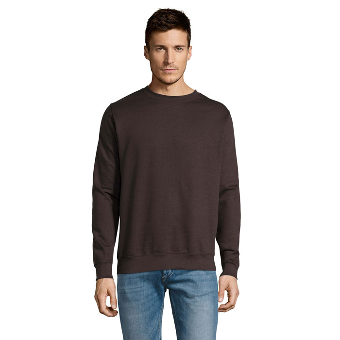 NEW SUPREME - NEW SUPREME sweater 280g - bedrukt of onbedrukt verkrijgbaar - Deep Charcoal Grey