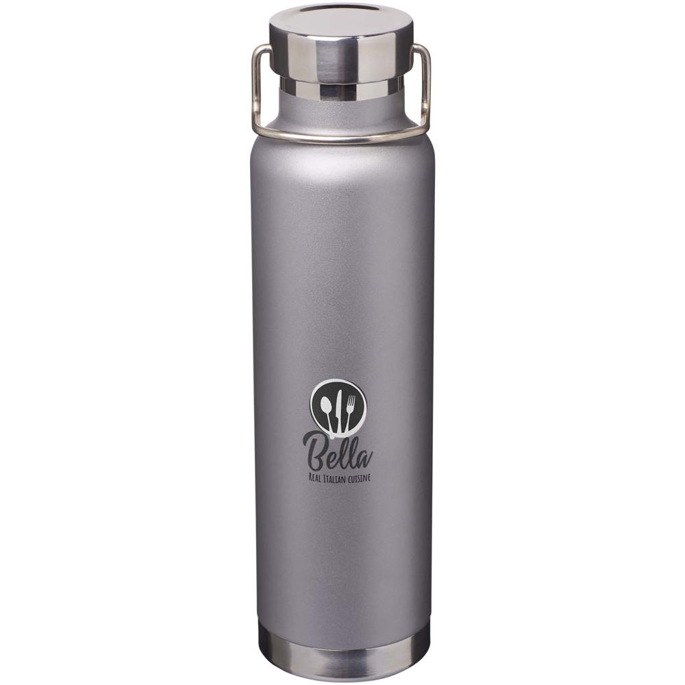 Thor 650 ml RCS gecertificeerde gerecyclede roestvrijstalen koperen vacuüm geïsoleerde waterfles 
