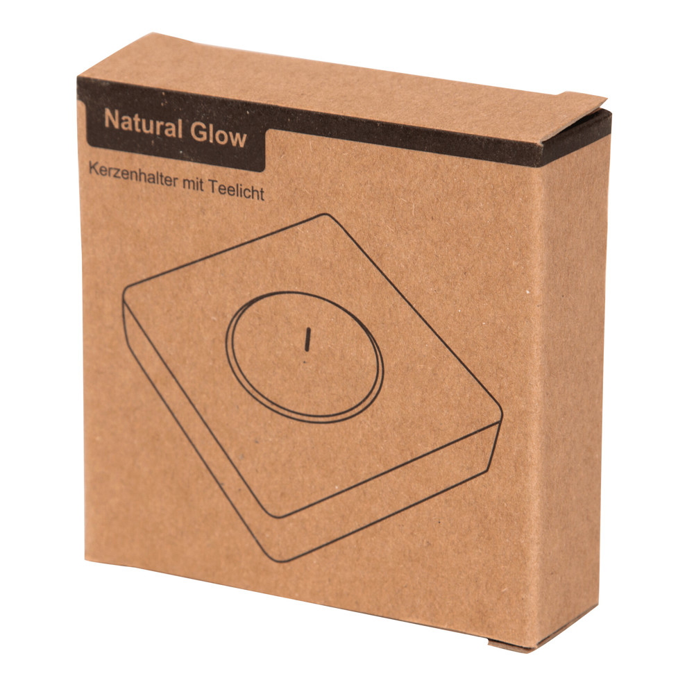NATURAL GLOW - Waxinelichthouder - kopen of bedrukken