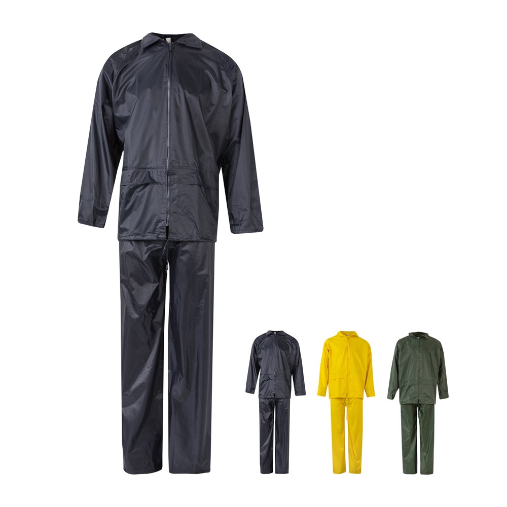 VL SEDNA. Regenpak (225g/m²), tweedelig van polyester (100%) met PVC-coating - kopen of bedrukken