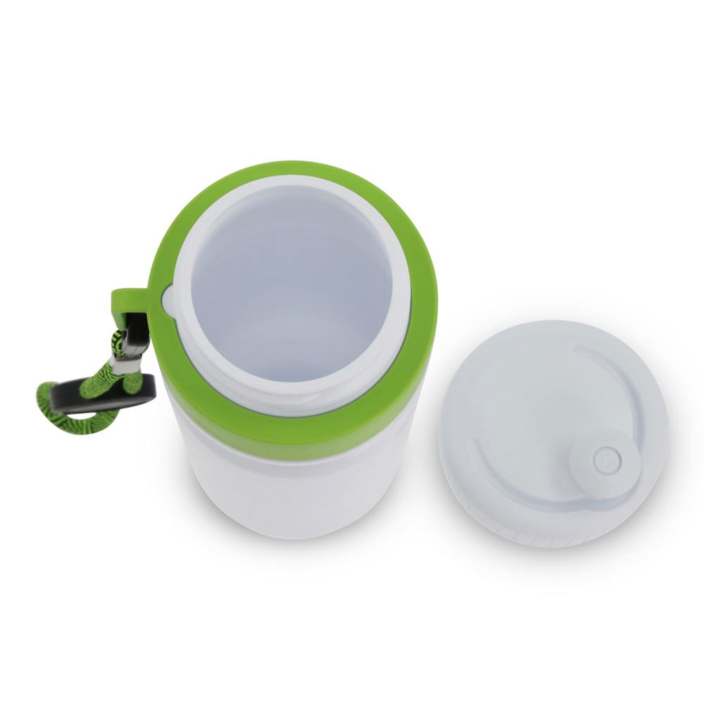 Sportbidon met rand en koord 750ml