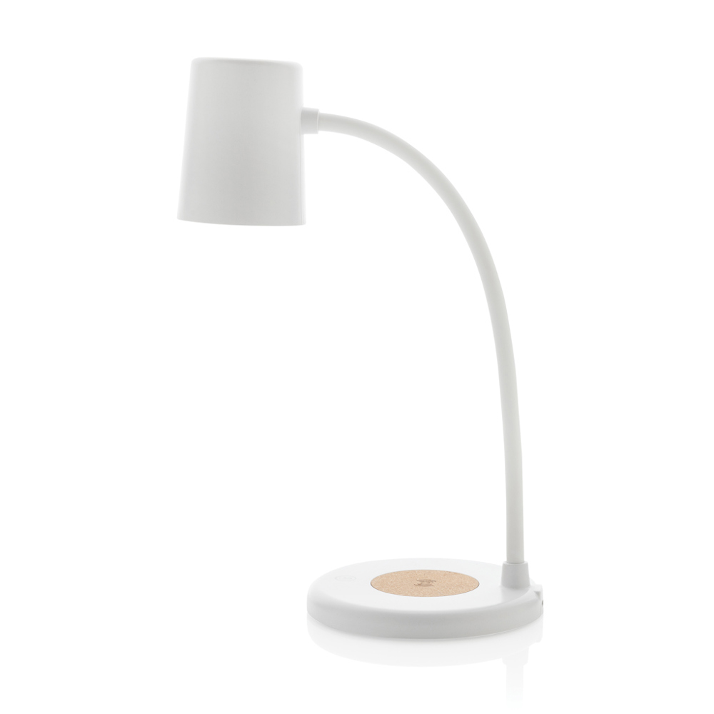 Zenara RCS 15W draadloze bureaulamp van gerecycled plastic