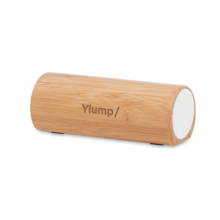 SPEAKBOX - 5W draadloze bamboe speaker