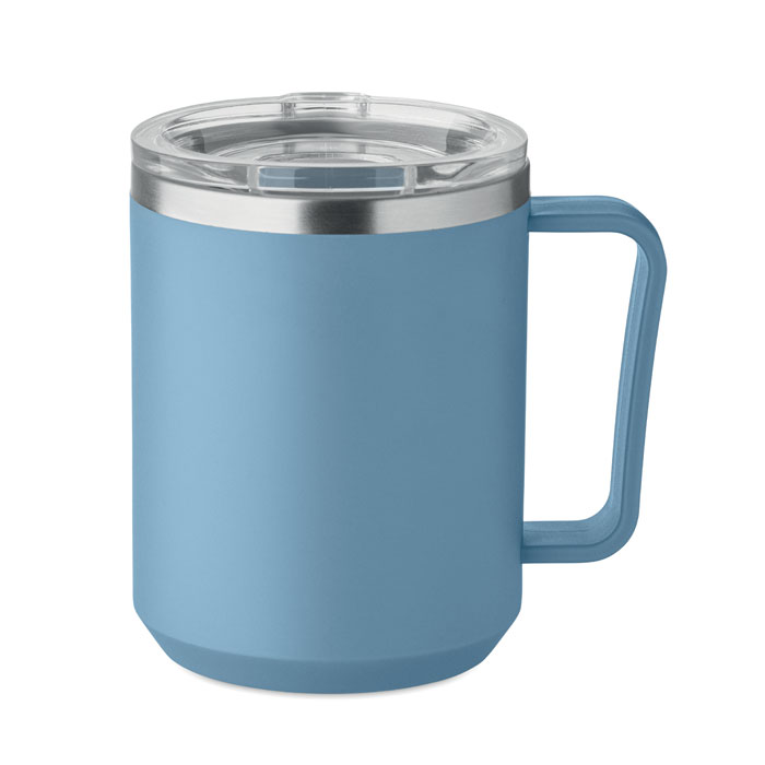 COCOA - Dubbelwandige mok 400ml - met logo of onbedrukt bestellen - Petrol