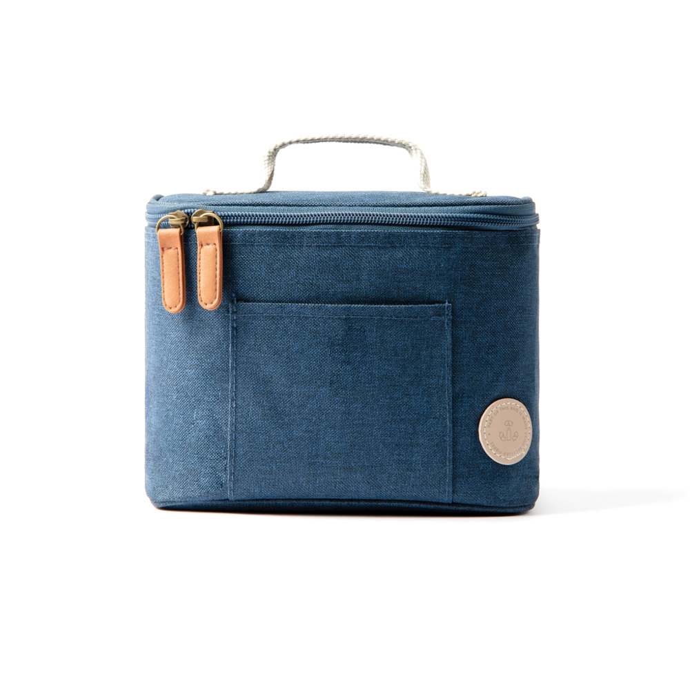 VINGA Sortino bike koeltas - met logo of onbedrukt bestellen - blauw (± PMS 19-4118)