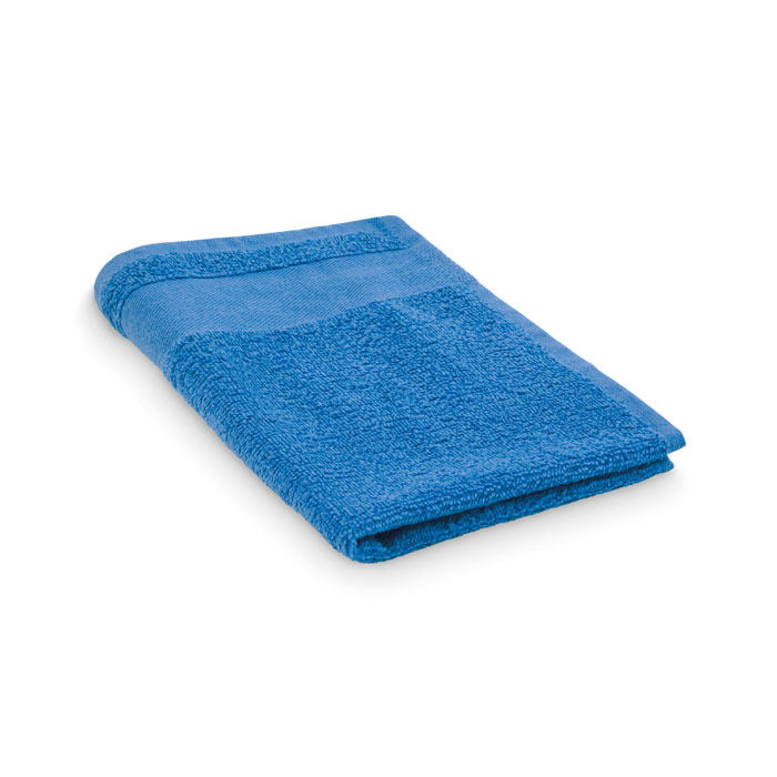 ISLAND 30 - Katoenen gastendoek - bedrukt of onbedrukt verkrijgbaar - Blauw