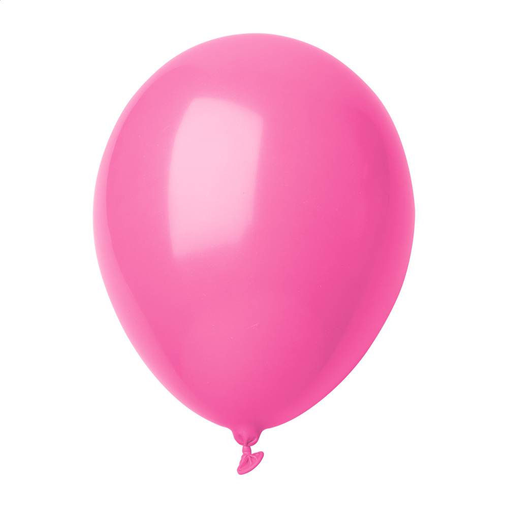 CreaBalloon - ballon, pastel kleuren - met logo of onbedrukt bestellen - fuchsia