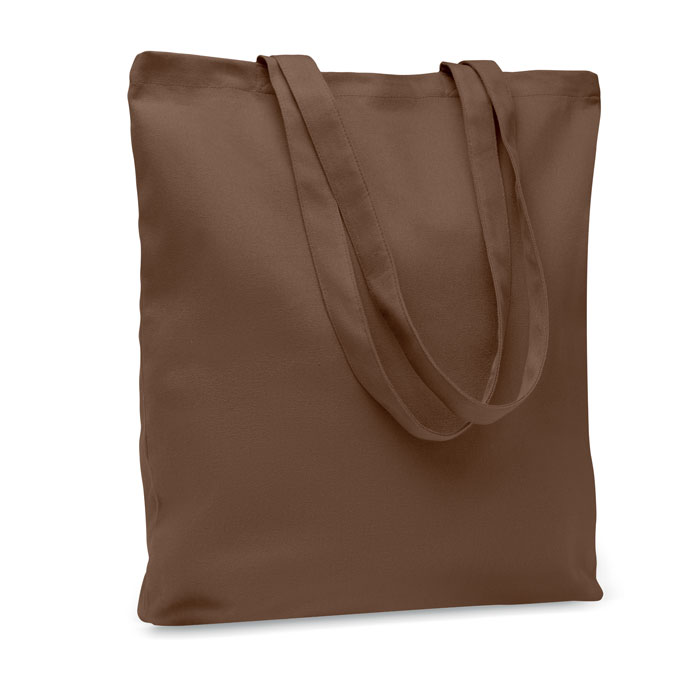 RASSA COLOURED - Stevige canvas boodschappentas - voor bedrijven en relatiegeschenken - Aarde