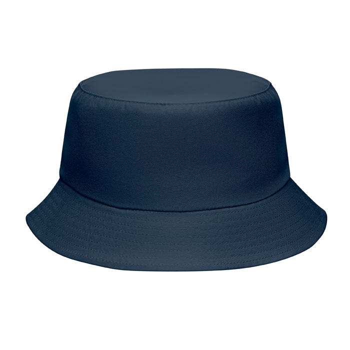EMMER - ZONNE-VISSERSHOED POLYESTER 150 - bedrukt of onbedrukt verkrijgbaar - Marineblauw