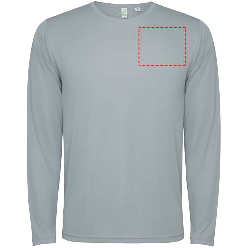 Estoril 125 g/m² unisex T-shirt met lange mouwen