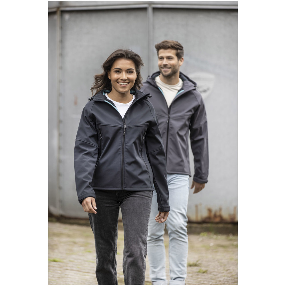Coltan heren GRS-gerecycled softshell jack - bedrukt of onbedrukt verkrijgbaar