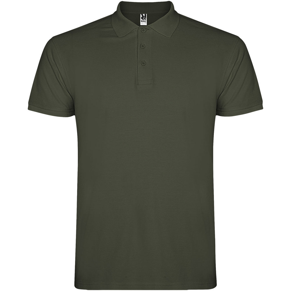 Star herenpolo met korte mouwen - voor bedrijven en relatiegeschenken - Venture groen
