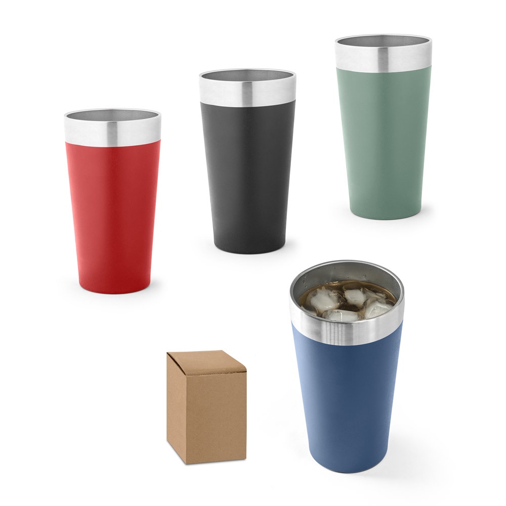 GRACE. Thermosbeker van roestvrij staal 540 mL - met logo of onbedrukt bestellen